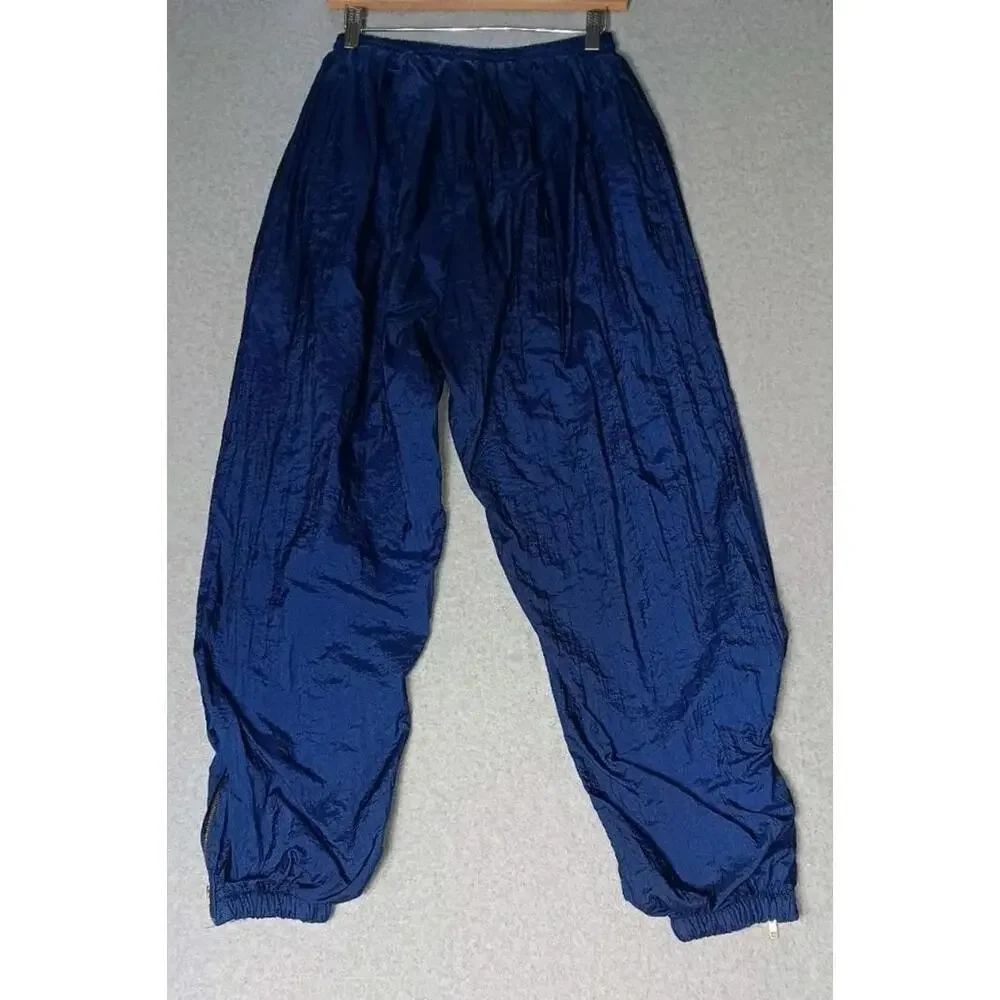 Vintage John Weitz Insulated Windbreaker Pants Mens Size Large Navy Blue...